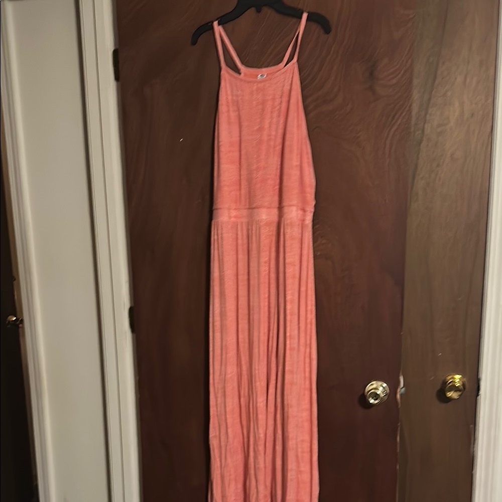 Old Navy Coral Maxi Dress